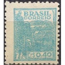 RE0466M-SELO NETINHA FILIGRANA 'Q', CR$ 0,40 - 1946 - MINT
