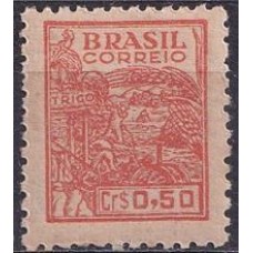 RE0467M-SELO NETINHA FILIGRANA 'Q', CR$ 0,50 - 1949 - MINT