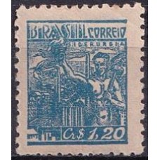 RE0471MA-SELO NETINHA FILIGRANA 'Q', CR$ 1,20 AZUL ESCURO - 1947 - MINT