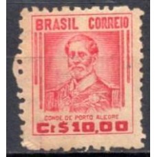RE0474N.05-SELO NETINHA FILIGRANA 'Q', CR$ 10,00 - 1949 - N