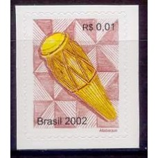 RE0834M-SELO INSTRUMENTOS MUSICAIS DENTEAÇÃO FINA, ATABAQUE - 2005 - MINT