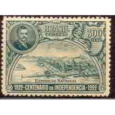 SB0016M-SELO CENTENÁRIO DA INDEPENDÊNCIA, 300 RÉIS - 1922 - MINT
