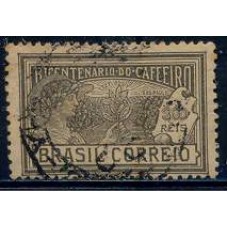 SB0023U-SELO BICENTENÁRIO DO PLANTIO DO CAFÉ NO BRASIL, 300 RÉIS - 1928 - U
