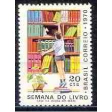 SB0686N-SELO SEMANA NACIONAL DO LIVRO - 1970 - N