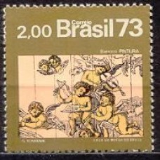 SB0815N-SELO ARTE BARROCA DO BRASIL, PINTURA - 1973 - N
