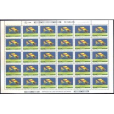 SB1636NF-FOLHA 30 SELOS AERODESPORTO - ULTRALEVE - 1989 - N