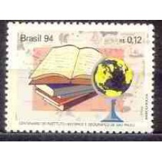 SB1924N-SELO CENTENÁRIO DO INSTITUTO HISTÓRICO E GEOGRÁFICO DE SÃO PAULO - 1994 - N