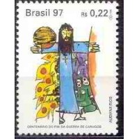 SB2045N-SELO CENTENÁRIO DO FIM DA GUERRA DOS CANUDOS - 1997 - N SB2045N-SELO CENTENÁRIO DO FIM DA GUERRA DOS CANUDOS - 1997 - N