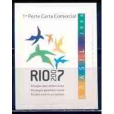 SB2650M-SELO XV JOGOS PAN-AMERICANOS RIO 2007 - 2006 - MINT