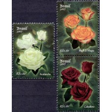 SB2709M-SÉRIE ROSAS (DO BLOCO) - SELOS DESTACADOS - 2007 - MINT