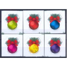 SB3139MS-SÉRIE NATAL, BOLAS - SELOS AVULSOS - 2011 - MINT