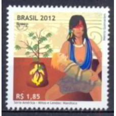 SB3226M-SELO UPAEP - MITOS E LENDAS, MANDIOCA - 2012 - MINT