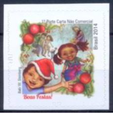 SB3390M-SELO NATAL, TROCA DE PRESENTES - 2014 - MINT