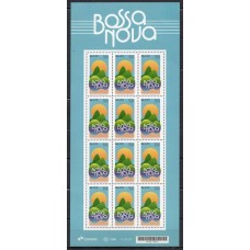 SB4186MF-FOLHA 12 SELOS BOSSA NOVA - 2025 - MINT