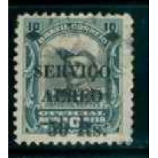 SBA001U-SELO AÉREO HERMES DA FONSECA COM SOBRECARGA, 50/10 RÉIS - 1927 - U