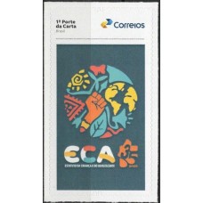 SI0094M-SELO INSTITUCIONAL 35 ANOS DO ESTATUTO DA CRIANÇA E DO ADOLESCENTE, IDENTIDADE VISUAL DO ECA - 2025 - MINT