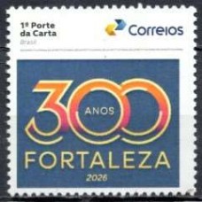 SI0127M-SELO INSTITUCIONAL 300 ANOS DE FORTALEZA - 2026 - MINT