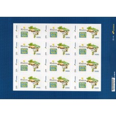 SI0132MF-FOLHA 12 SELOS INSTITUCIONAIS 100ª EDIÇÃO DO PROJETO RONDON - 2026 - MINT