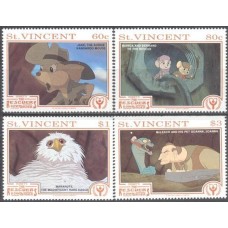 SVI1326N-SÉRIE ANO INTERNACIONAL DA ALFABETIZAÇÃO - BERNARDO E BIANCA I - SÃO VICENTE - 1991 - N