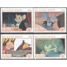 SVI1386N-SÉRIE ANO INTERNACIONAL DA ALFABETIZAÇÃO - BERNARDO E BIANCA II - SÃO VICENTE - 1991 - N