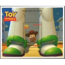 UGAB260M-BLOCO TOY STORY I - UGANDA - 1997 - MINT