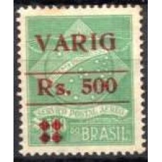 VA0011N.01-SELO VARIG SEGUNDA ZONA, RS. 500/1.300 RÉIS - 1930 - N
