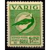 VA0022N-SELO VARIG ICARO ESTILIZADO, 1050 RÉIS - 1931 - N