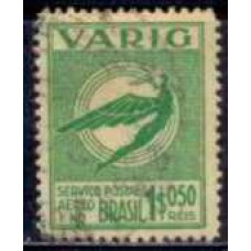 VA0022U-SELO VARIG ICARO ESTILIZADO, 1050 RÉIS - 1931 - U