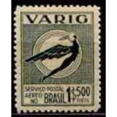 VA0024N-SELO VARIG ICARO ESTILIZADO, 1$500 RÉIS - 1931 - N