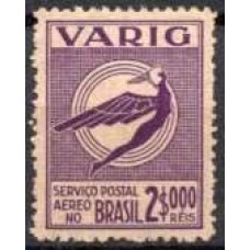 VA0025N.03-SELO VARIG ICARO ESTILIZADO, 2$000 RÉIS - 1931 - N