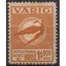 VA0032N.01-SELO VARIG ICARO ESTILIZADO 1000RS - 1933 - N COM GOMA
