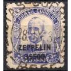 ZE0012U.01-SELO 240 SOBRETAXADO ZEPPELIN 3$500 SOBRE 5.000 RÉIS - 1932 - U