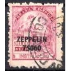 ZE0013U.02-SELO 241 SOBRETAXADO ZEPPELIN 7$000 SOBRE 10000 RÉIS - 1932 - U