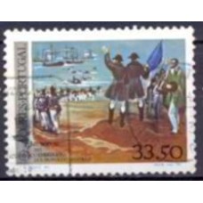 AÇO0342U-SELO SÉRIE EUROPA - FATOS HISTÓRICOS - AÇORES - 1982 - U