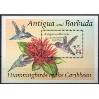 ANBB0194M-BLOCO EXPOSIÇÃO FILATÉLICA GENOVA 92 - BEIJA-FLORES I - ANTIGUA E BARBUDA - 1993 - MINT ANBB0194M-BLOCO EXPOSIÇÃO FILATÉLICA GENOVA 92 - BEIJA-FLORES I - ANTIGUA E BARBUDA - 1993 - MINT