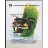 ANGB0045M-BLOCO ANO INTERNACIONAL DOS OCEANOS - ANGOLA - 1998 - MINT ANGB0045M-BLOCO ANO INTERNACIONAL DOS OCEANOS - ANGOLA - 1998 - MINT