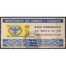 BC0018.02-BLOCO PROPAGANDA DA NOVA LEI MILITAR - 1966 - CPD GUANABARA