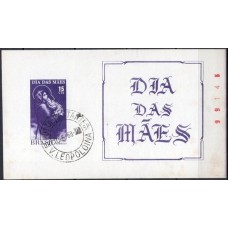 BL0022U.02-BLOCO DIA DAS MÃES, COM NUMERAÇÃO - 1967 - U