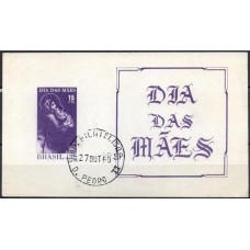 BL0022US.01-BLOCO DIA DAS MÃES, SEM NUMERAÇÃO - 1967 - U