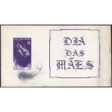 BL0022US.02-BLOCO DIA DAS MÃES, SEM NUMERAÇÃO - 1967 - U