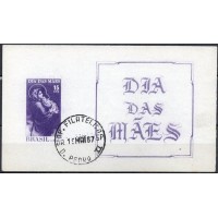 BL0022US.04-BLOCO DIA DAS MÃES, SEM NUMERAÇÃO - 1967 - U