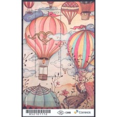 BL0207M-BLOCO BALONISMO - 2018 - MINT BL0207M-BLOCO BALONISMO - 2018 - MINT