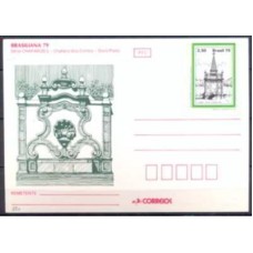 BP0163-BILHETE POSTAL EXPOSIÇÃO FILATÉLICA BRASILIANA 79 - CHAFARIZES - 1979