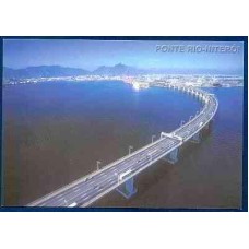 BP0231-BILHETE POSTAL PONTE RIO-NITERÓI - RIO DE JANEIRO - 2002