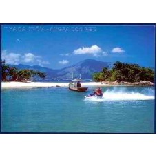 BP0233-BILHETE POSTAL ILHA DA JIPOIA - ANGRA DOS REIS - 2002
