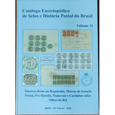 CAB005-CATÁLOGO RHM DE SELOS DO BRASIL - ENCICLOPÉDICO VOLUME 1I - PRÉ FILATELIA E IMPÉRIO ATÉ NUMERAIS CAB005-CATÁLOGO RHM DE SELOS DO BRASIL - ENCICLOPÉDICO VOLUME 1I - PRÉ FILATELIA E IMPÉRIO ATÉ NUMERAIS