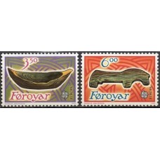 FAR0176N-SÉRIE EUROPA - JOGOS INFANTIS - FAROÉ - 1989 - N