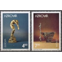 FAR0240N-SÉRIE EUROPA - ARTE CONTEMPORÂNEA - FAROÉ - 1993 - N