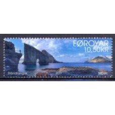 FAR0728M-SELO SEPAC - PAISAGENS III - FAROÉ - 2011 - MINT