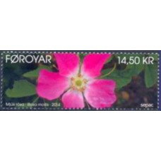 FAR0794M-SELO FLORES - FAROÉ - 2014 - MINT